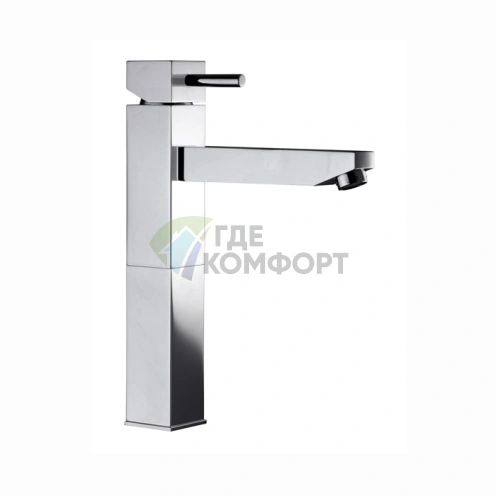 Высокий смеситель для раковины Nicolazzi Antelao с донным клапаном, хром (3882CR) - фото 1