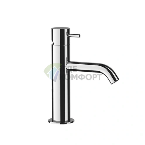 Смеситель Kerasan Nolita для раковины однорычажный, без донного клапана, хром (922690 cr) - фото 1