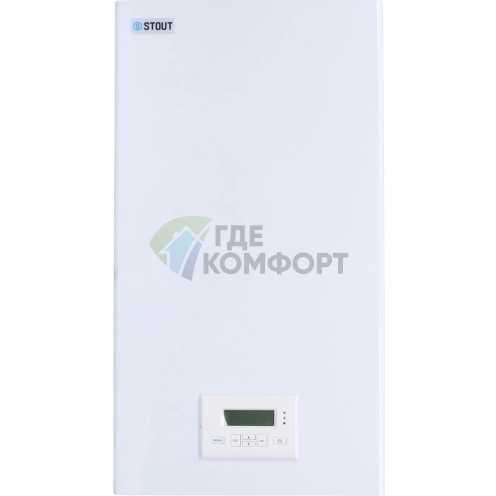 Электрический настенный одноконтурный котел STOUT Plus 18 кВт - фото 1