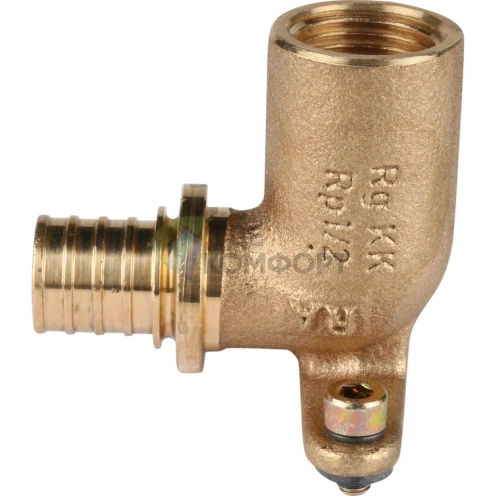 Угольник настенный с внутренней резьбой 20-Rp 1/2, длинный RX+ REHAU (РЕХАУ - 14563631001) - фото 2