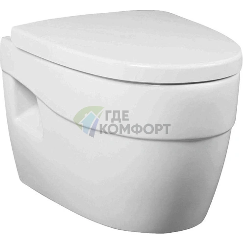 Подвесной унитаз Am.Pm Bliss L — компактное решение для современного санузла - фото 1