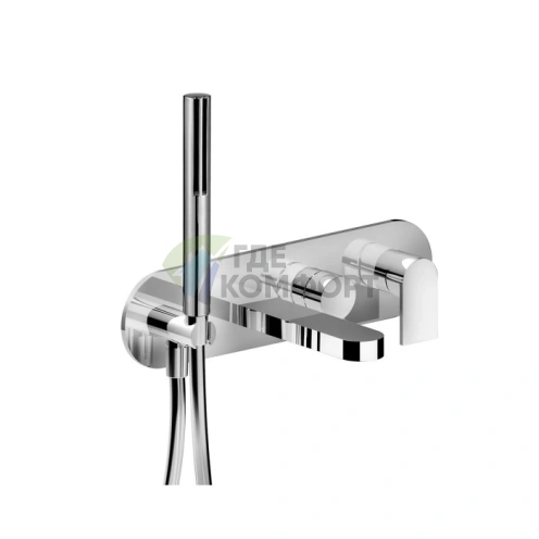 Смеситель для ванны Fantini Mare со встроенным ручным душем (51 02 V020B) - фото 1