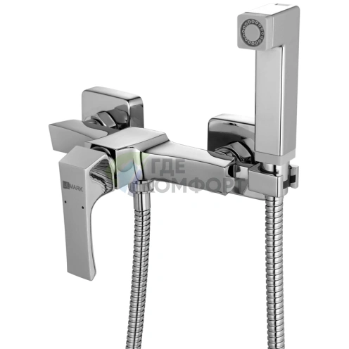 Смеситель Lemark Unit LM4518C с гигиеническим душем для ванной комнаты - фото 1