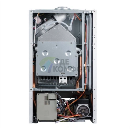 Настенный газовый котел Mizudo Maestro Gem M24T PRO 24 кВт 2 Т/О OPT WIFI голубая панель - фото 4