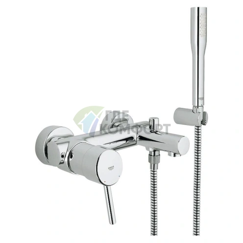 Смеситель Grohe Concetto для ванны с душевым гарнитуром - фото 1