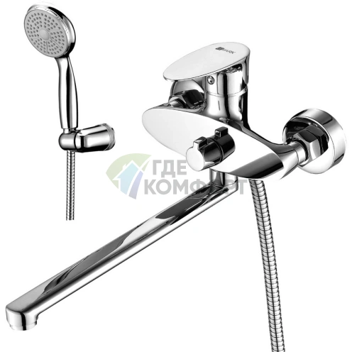 Смеситель Lemark Nero LM0251C: Универсальный и стильный дизайн хром - фото 1