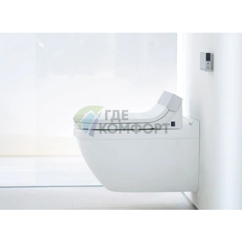 Подвесной унитаз Duravit Starck 3: Современный дизайн и функциональность (2226590000) - фото 5