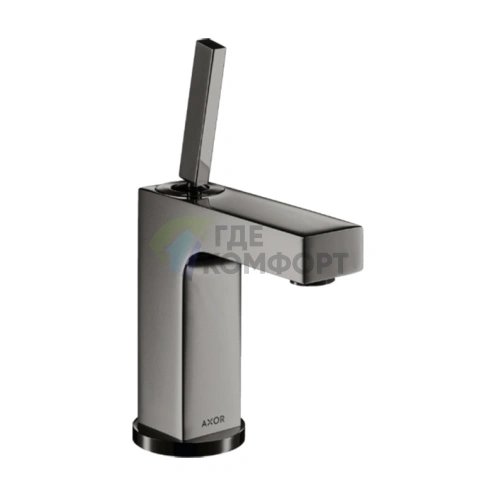 Смеситель для раковины AX Citterion полированный черный хром (39010330) - фото 1