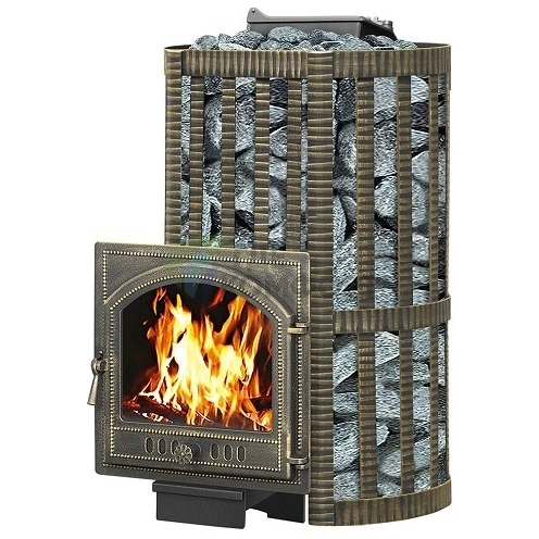 Чугунная печь Везувий Ураган Ковка 28 (205) фото 1