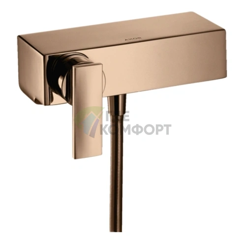Смеситель для душа AX Citterio в стильном цвете полированное красное золото (39600300) - фото 1