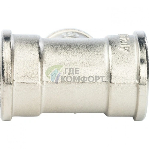 Stout Тройник ВВ переходной никелированный 1X3/4X1 - фото 8