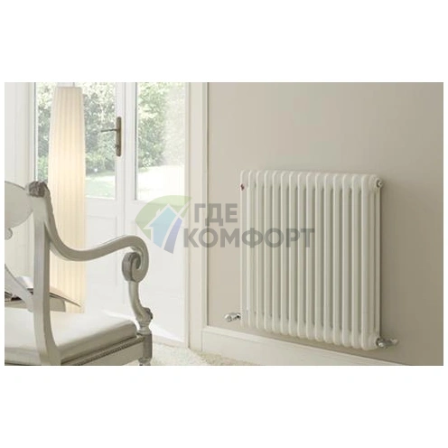 Радиатор стальной трубчатый Irsap Tesi3 365 6 секций с боковым подключением - фото 2