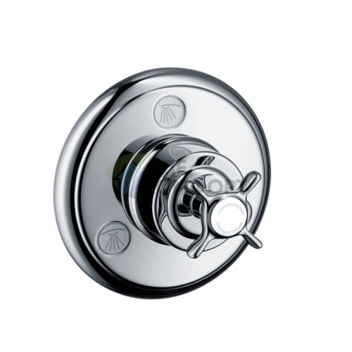 Встраиваемый запорно-переключающий вентиль AX Montreux Trio/Quattro, хром (16830000) - фото 1