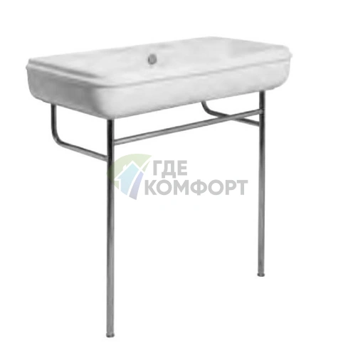 Металлическая структура для раковины AZZURRA CHARME CHA255 цвет хром - фото 1