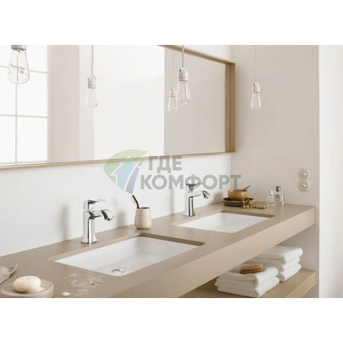 Смеситель для раковины Hansgrohe Metris Classic 31075000 - фото 2