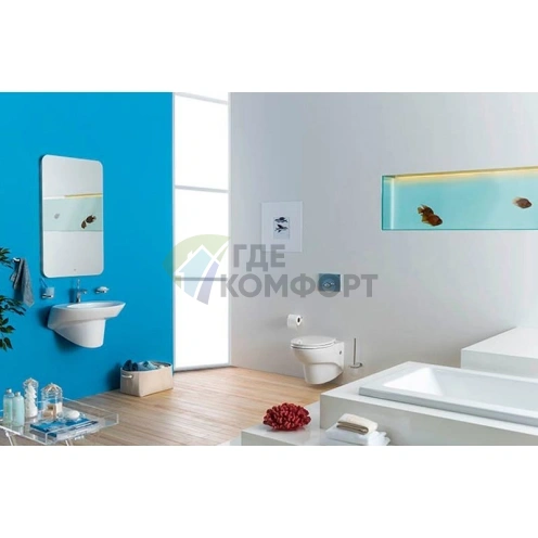 Подвесной унитаз Creavit Jaws JW321: компактный дизайн для современного интерьера - фото 3