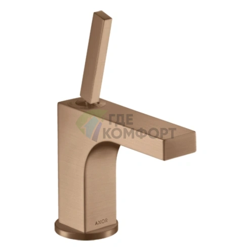 Смеситель для умывальника AX Citterio в цвете шлифованное красное золото (39035310) - фото 1