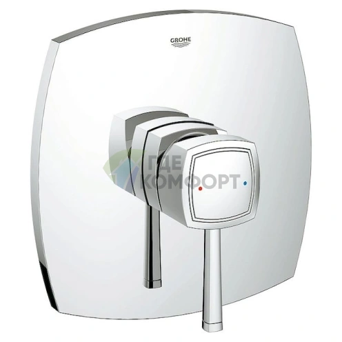 Смеситель для душа Grohe Grandera 19932000: Современный дизайн и немецкое качество - фото 1