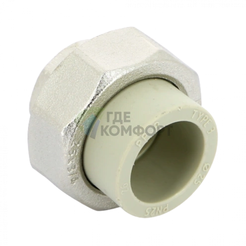 Разъёмное соединение PPR с внутренней резьбой 25x3/4 FV-Plast - фото 3