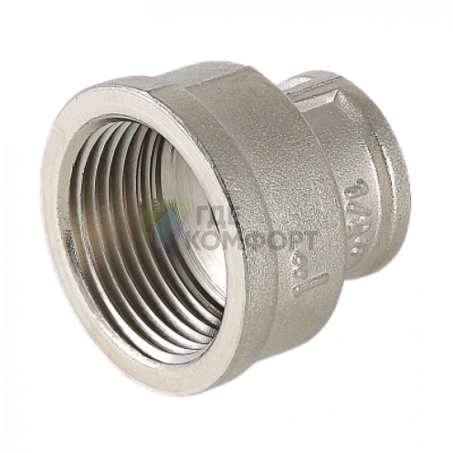 Муфта переходная с внутренней резьбой 1/2x3/8 Valtec - фото 3
