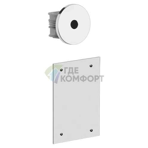 Электронное управление GESSI для настенного излива с регулировкой температуры и напора воды (30651#031) - фото 1