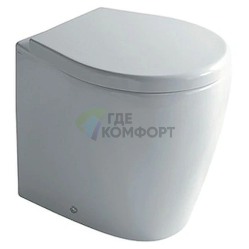 Приставной унитаз Galassia Xes 9909: компактное решение для современного санузла - фото 1