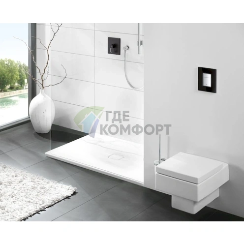 Кнопка смыва унитаза Grohe Skate Cosmopolitan 38845KS0 черная - фото 9