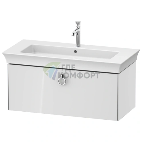 Подвесная тумбочка Duravit White Tulip с ящиком, белый высокоглянцевый (WT425208585) - фото 1
