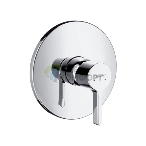 Смеситель для душа Hansgrohe Metris S встраиваемый (хром) (31665000) - фото 1