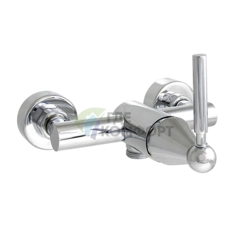 Смеситель для душа Nicolazz Torre на 2 отверстия с нижним подключением 1/2, хром (3905CR) - фото 1