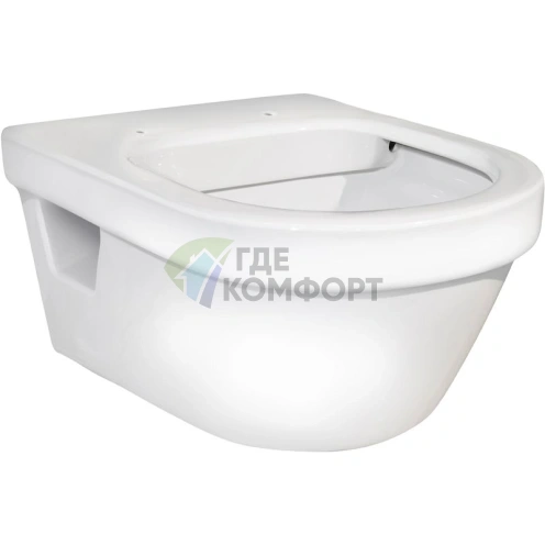 Подвесной унитаз Gustavsberg Hygienic Flush безободковый WWC 5G84HR01 - фото 10