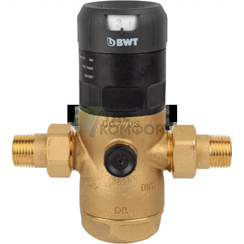 Редуктор давления BWT D1 Eco 1/2 для горячей воды (БВТ) - фото 1