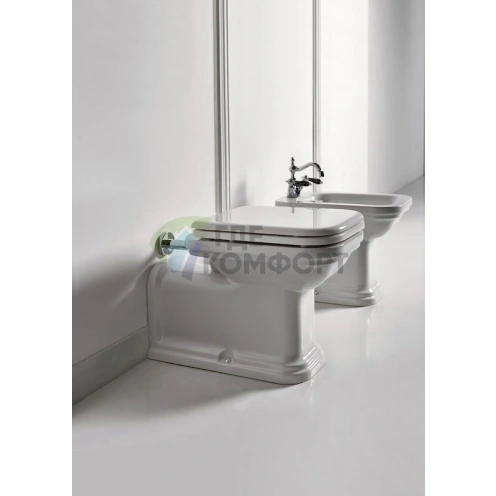 Унитаз приставной Kerasan Waldorf 65 см - фото 3