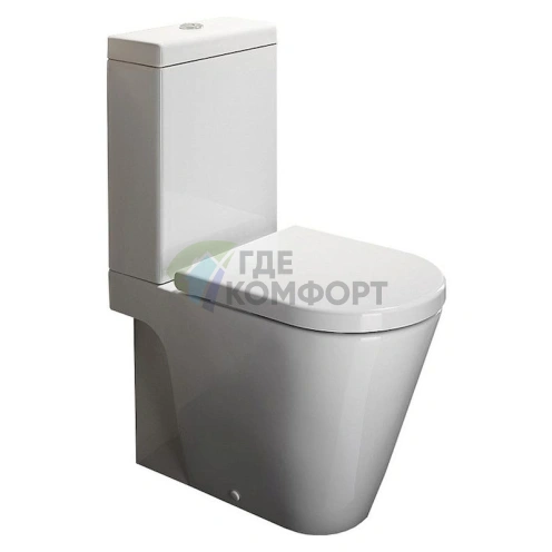 Подвесной унитаз-компакт Catalano Zero 62: стильный дизайн и компактность - фото 1