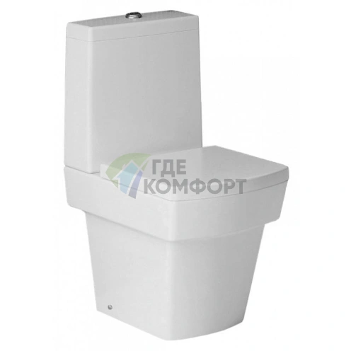 Подвесной унитаз-компакт BelBagno Mattino: элегантный дизайн - фото 1