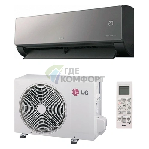 Кондиционер ArtCool Mirror Inverter LG AM09BP фото 1