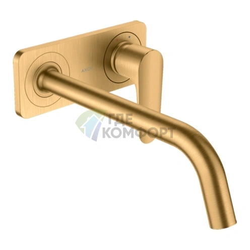 Смеситель для раковины AX Citterio M цвет шлифованная медь (34115950) - фото 1