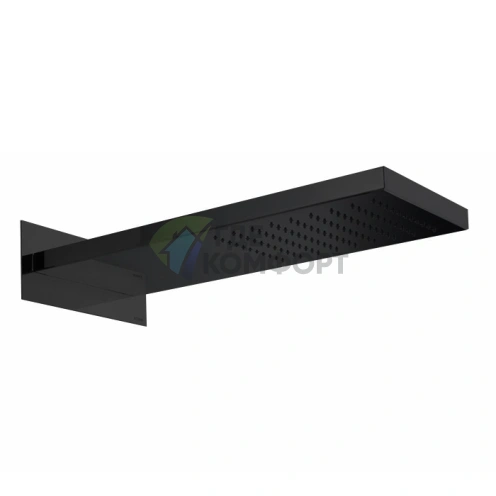 BOSSINI Душевая панель MANHATTAN в стильном черном матовом исполнении (I00575.073) - фото 1