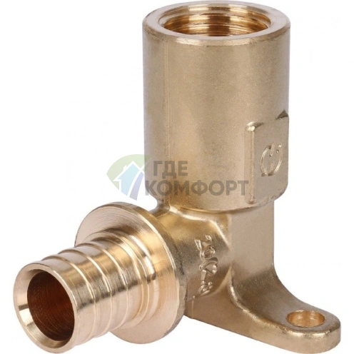 Stout Угольник настенный с длинным нарезным патрубком 20-Rp 1/2 - фото 5