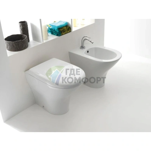 Унитаз приставной Kerasan Aquatech 371601 - фото 2