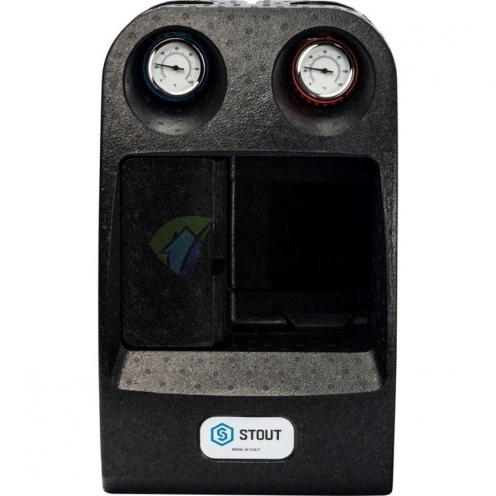 Stout насосная группа прямой контур 1 1/4 без насоса, DN 32, 42кВт, теплоизоляция - фото 2