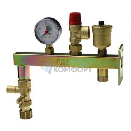 Группа подключения мембранного бака с арматурой KAV и запорным клапаном Stout - фото 1