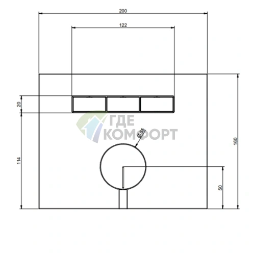 Смеситель для душа Gessi Hi-Fi Black Metal Brushed PVD с подключением 3 источников (63081#707) - фото 2