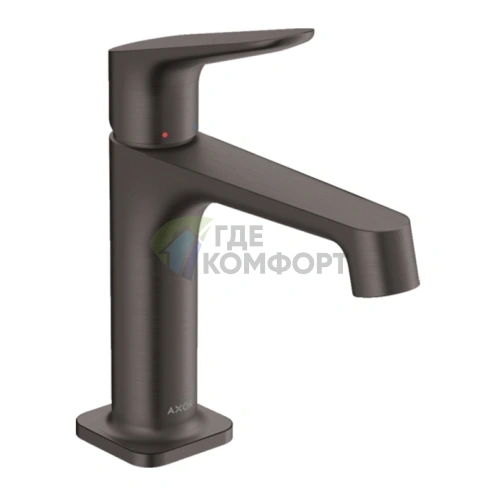 Смеситель для раковины AX Citterio M цвет шлифованный черный хром (34017340) - фото 1