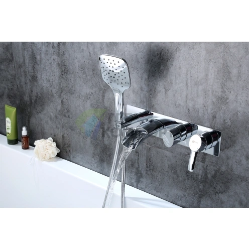 Встраиваемый смеситель для ванны с душем Lemark Atlantiss LM3224C — элегантность и функциональность - фото 2