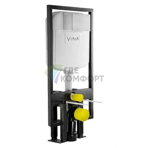 Система инсталляции для унитазов VitrA 740-4800-01 с двойным сливом 3/6 л - фото 1