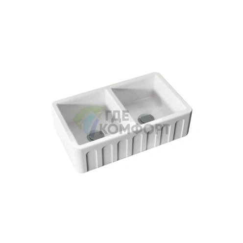 Раковина Kerasan Hannah Surrey 800x470x230 мм белая (545001) - фото 1