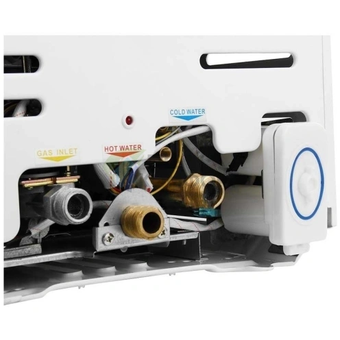 Водонагреватель газовый проточный Edisson F 20 GD костер - фото 1