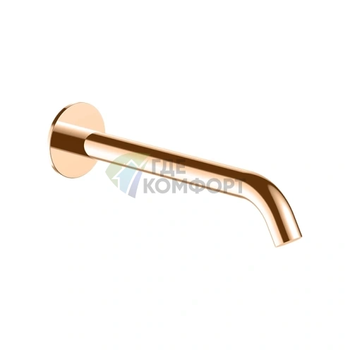 Смеситель для раковины FANTINI NOSTROMO, настенный излив 200 мм, цвет Matt Copper PVD (50 P9 8430) - фото 1