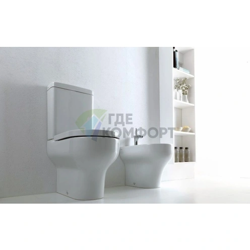 Приставной унизат Olympia Clear 03CL011: компактное решение для современного санузла - фото 5